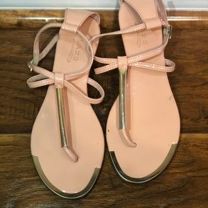 Glaze sandals
